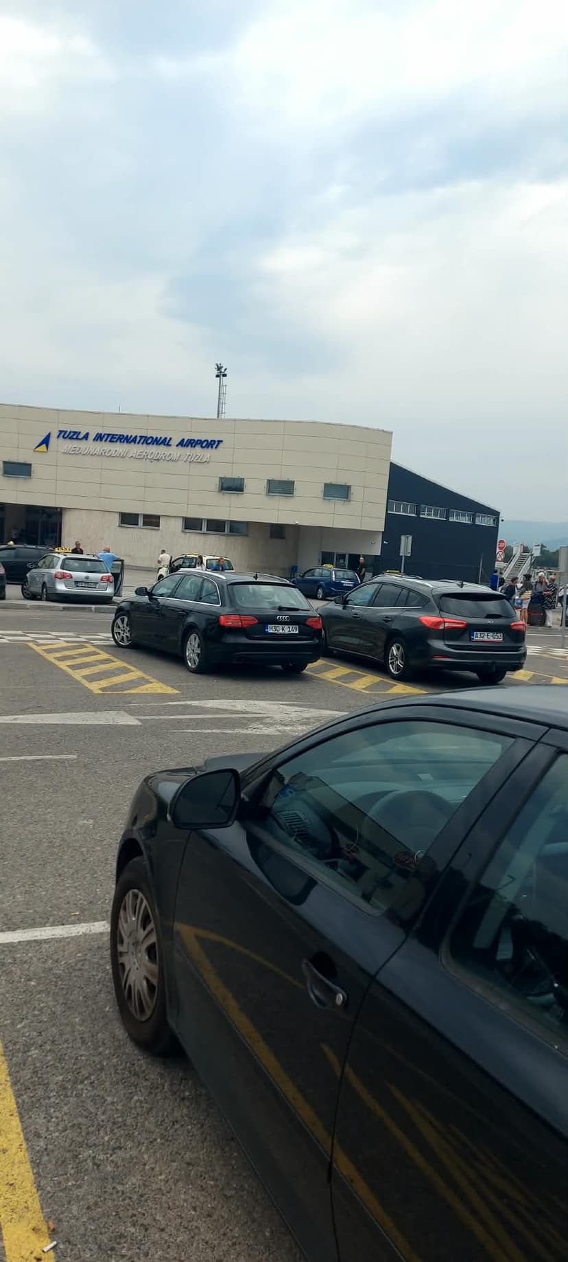 Tuzla International Airport terminal — car rental pickup location